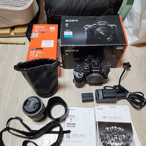 소니 a7m2 짜이즈 FE 55.8 팝니다