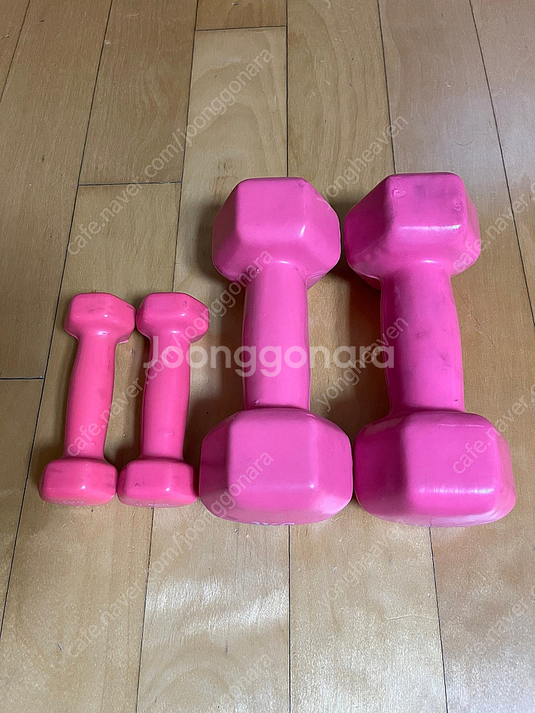아령 3kg 2개/0.5kg 2개 (일괄15,000원)--1