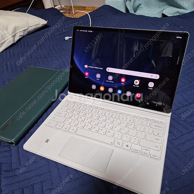 갤럭시탭 s9fe플러스 ai 북커버 키보드 s9fe+ ...--0
