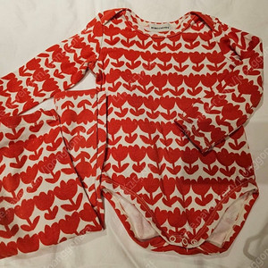 보보쇼즈 튤립 레트로플라워 바디수트 레깅스 18m 일괄