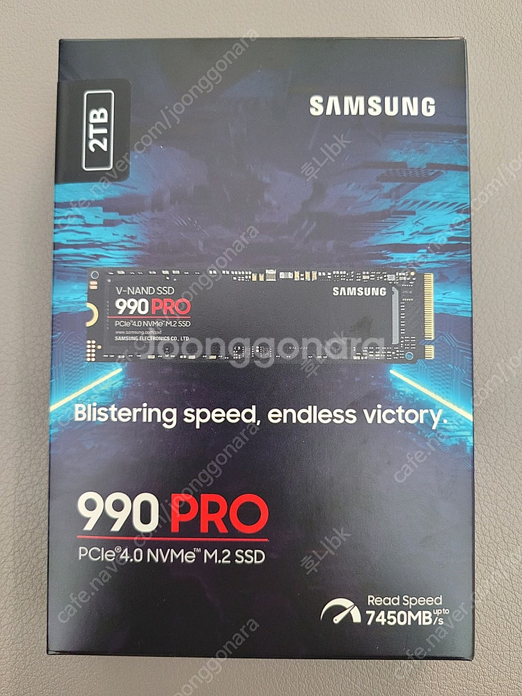 [미개봉] 삼성SSD 990 PRO NVMe 2TB 새...--0