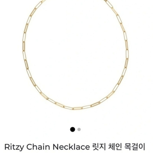 마이미 릿지 체인 목걸이 변정수 네크리스 (골드)