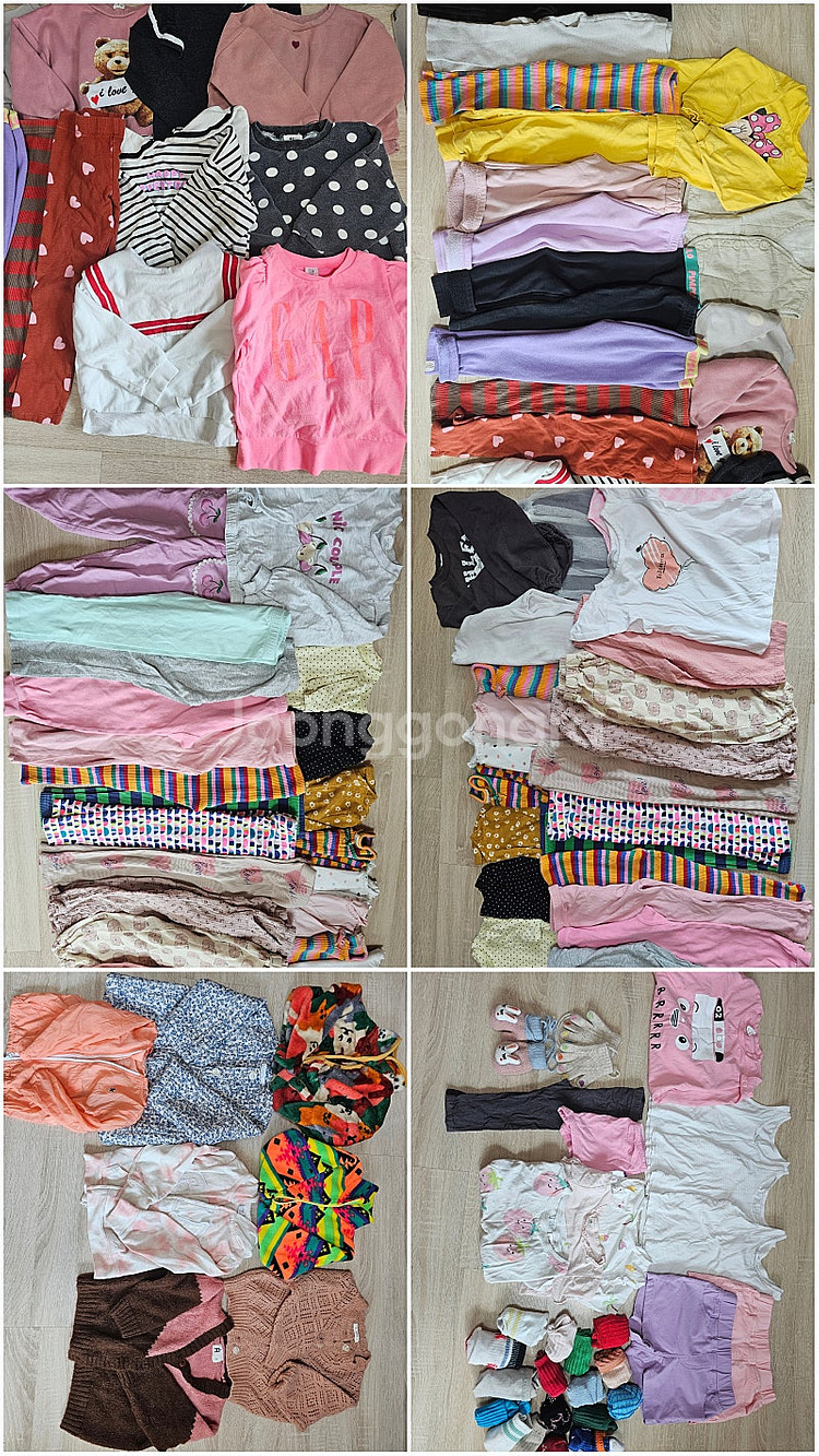 여아 옷 일괄 110(4~5살)--0