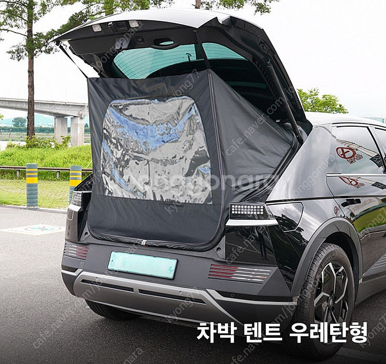 케이엠모터스 아이오닉5 차박용 우레탄 모기장 텐트 팝니...--1