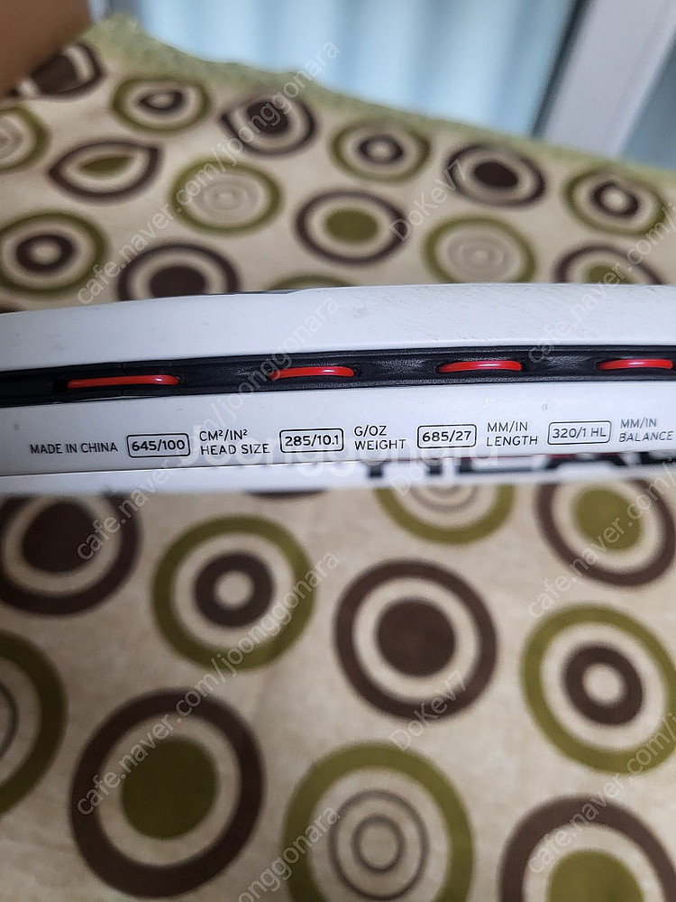 테니스라켓 헤드 스피드 S 285g 2그립 테니스라켓--3