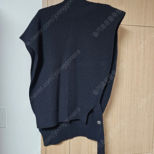한섬 타임 터틀넥 니트숄
