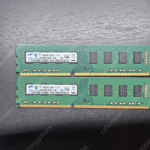 메모리 4GB 2Rx8 PC3-12800U / 노트북 메모리(아이맥에서 추출)