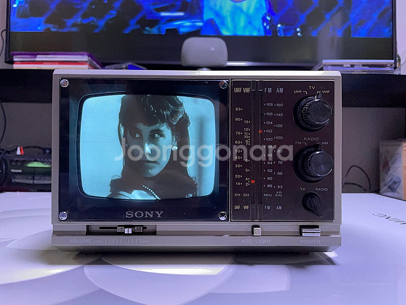 [옛날티비]1980‘S~SONY(소니)5인치 미니 빈티...--0