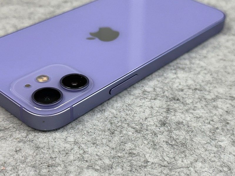 (자급제) 아이폰12미니 퍼플 128G 미파손 깔끔한 가성비꿀폰 정상해지완료 20만 판매해요--4