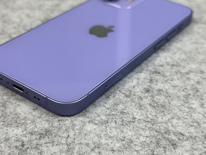 (자급제) 아이폰12미니 퍼플 128G 미파손 깔끔한 가성비꿀폰 정상해지완료 20만 판매해요--6
