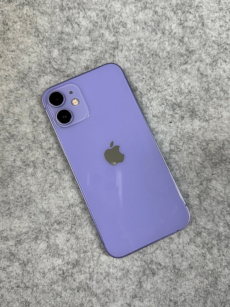 (자급제) 아이폰12미니 퍼플 128G 미파손 깔끔한 가성비꿀폰 정상해지완료 20만 판매해요--1