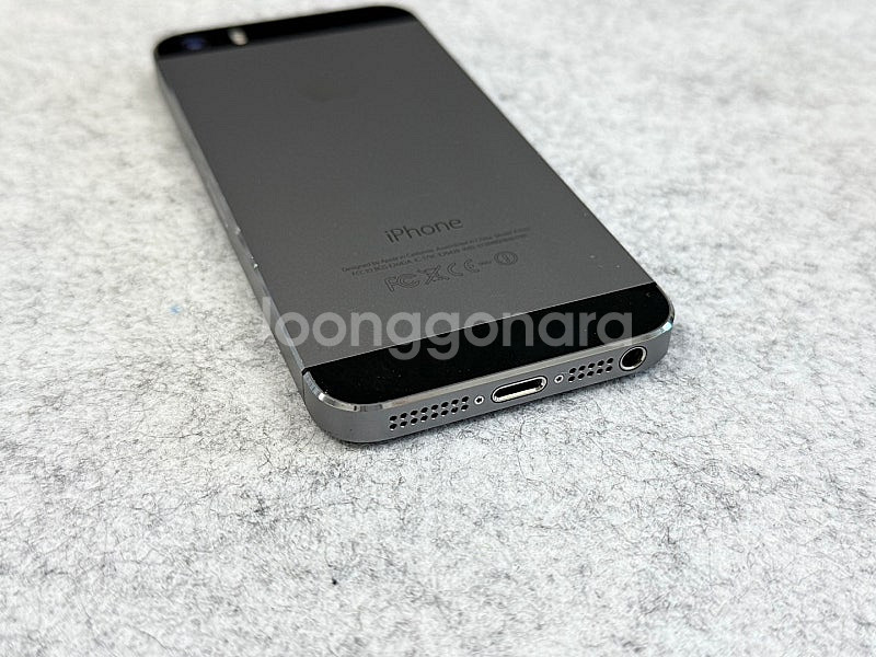 (자급제) 아이폰5S 16G 스페이스그레이 미파손 깨끗...--6