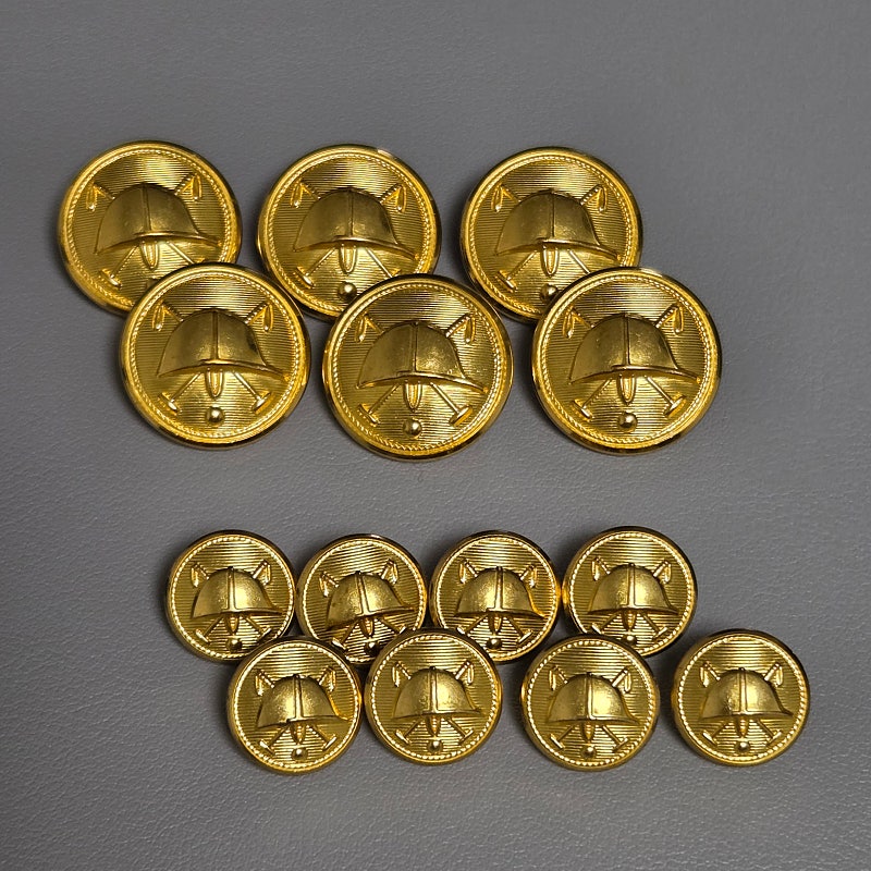 폴로 랄프로렌 더블 브레스트 금장 단추 14pcs