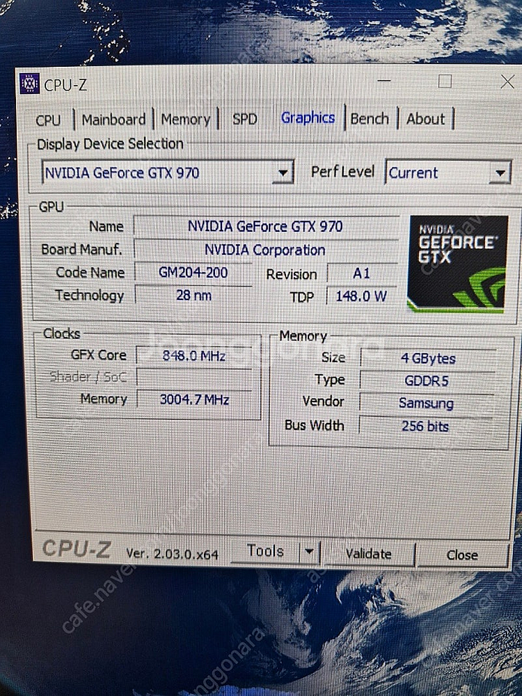 GTX 지포스 970 4기가 그래픽카드 팝니다--5