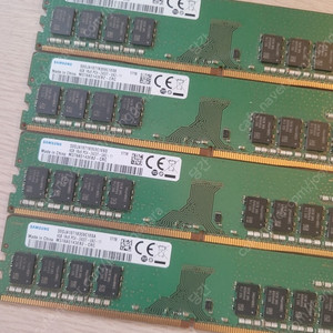 삼성 4G DDR4 1Rx8 PC4 2400T 판매합니다.