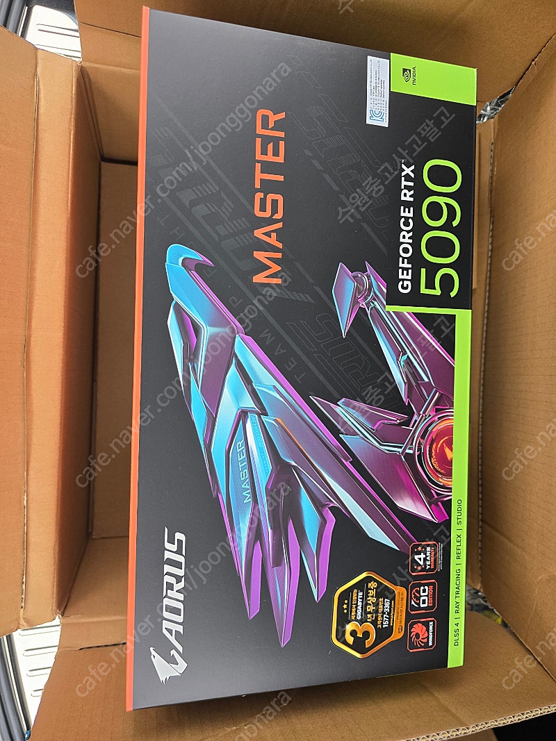 [미개봉] RTX5090 기가바이트 어로스 마스터 (A...--0