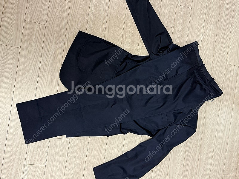 아나토미카 유니버시티 포플린 네이비 수트--1