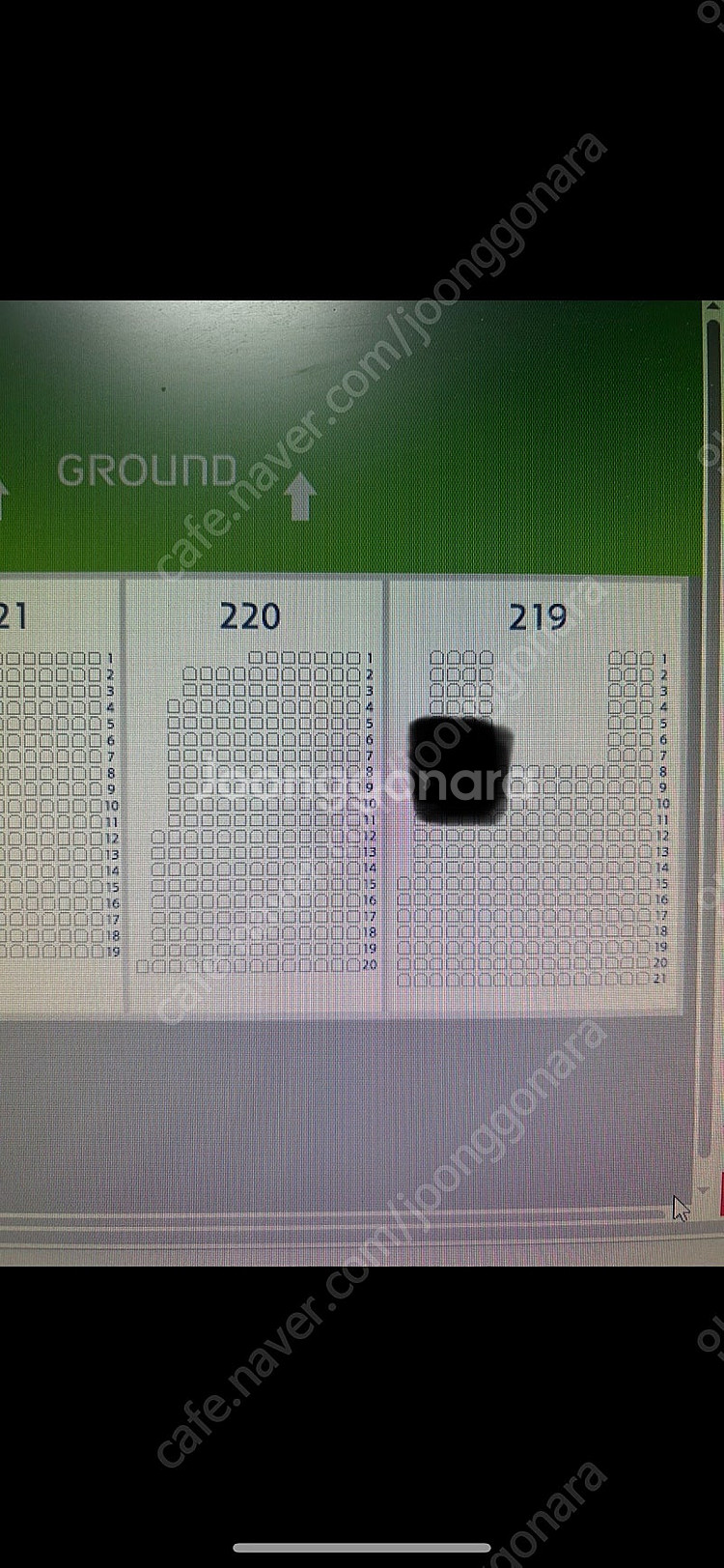 4.25 두산 롯데 3루 오렌지석 4연석 모바일 티켓 ...--0