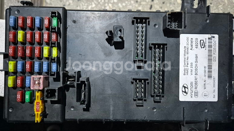 투스카니 중고 정션박스 BCM 95480 2c430--0