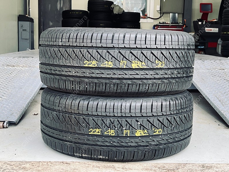 225 45 17 브리지스톤타이어 세레니티플러스 중고타이어 2254517 남양주 구리 이미지