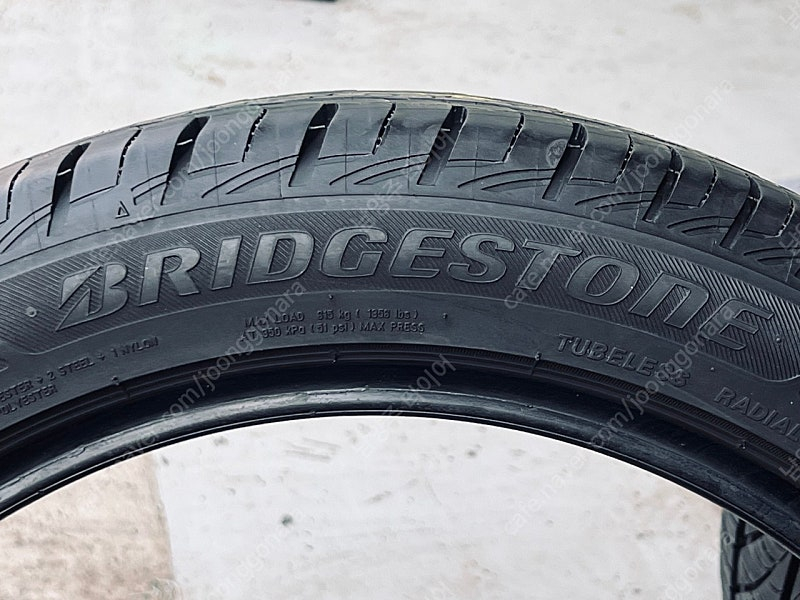 225 45 17 브리지스톤타이어 세레니티플러스 중고타이어 2254517 남양주 구리 이미지