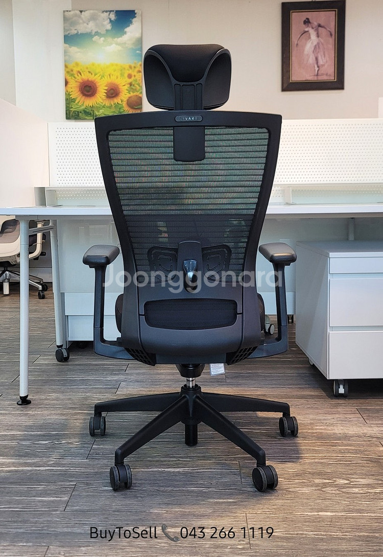 리바트네오스 T553G 중고 사무용의자 대량판매--5
