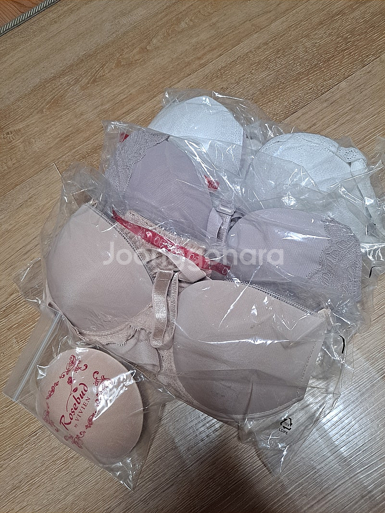 로즈버드 팬티브라 3세트 75A 90--0
