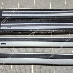 툴레 정품 윙바 엣지 실버 알루미늄 가로바(77cm,86cm 각1개)