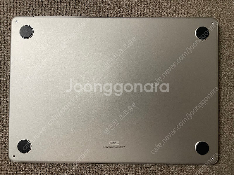 맥북에어 13 M2 16GB/256GB 신품급 (풀박스...--1