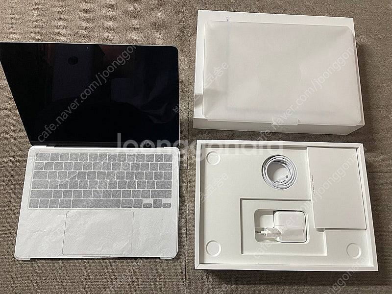 맥북에어 13 M2 16GB/256GB 신품급 (풀박스...--8