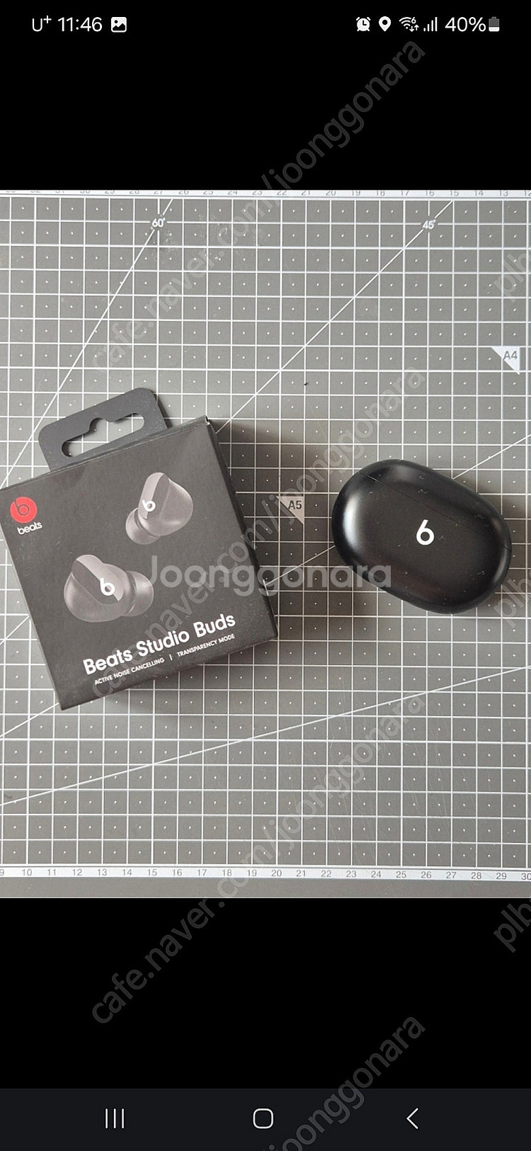 apple 비츠 스튜디오 버즈 무선이어폰 풀박으로 팔아...--0
