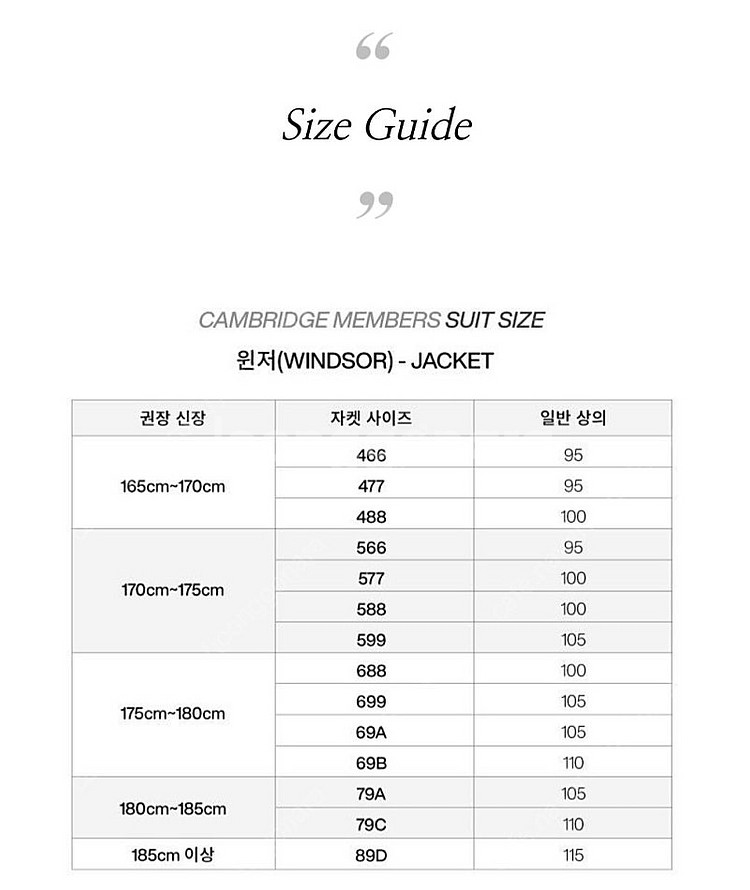 캠브리지멤버스 까노니코 다크네이비 정장세트--8
