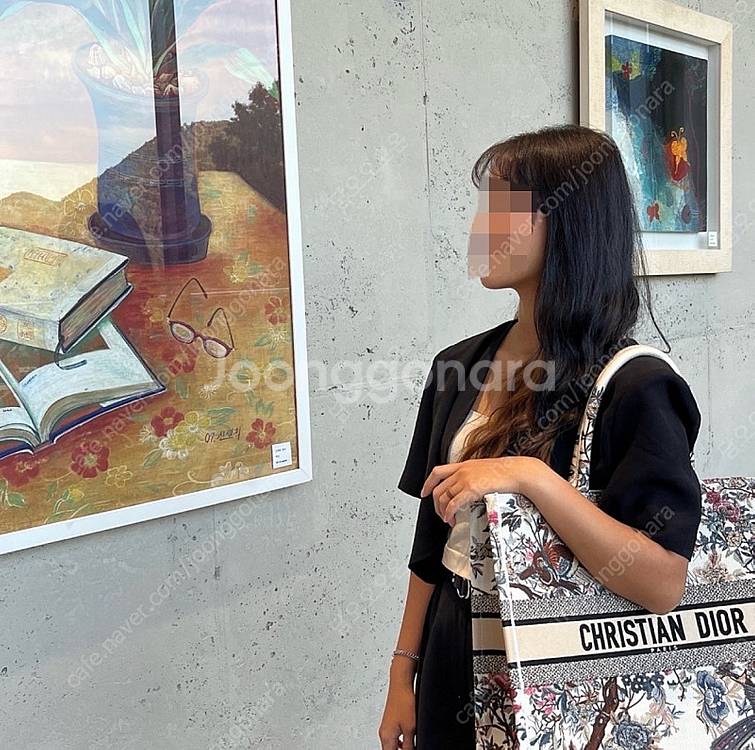 디올 북토트 라지 한정판--8