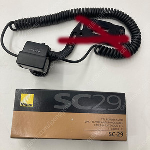 니콘 정품 sc-29 팝니다.