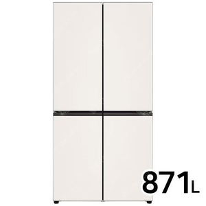 LG전자 디오스 더블 매직스페이스 냉장고 4도어 871L (M875GBB231)