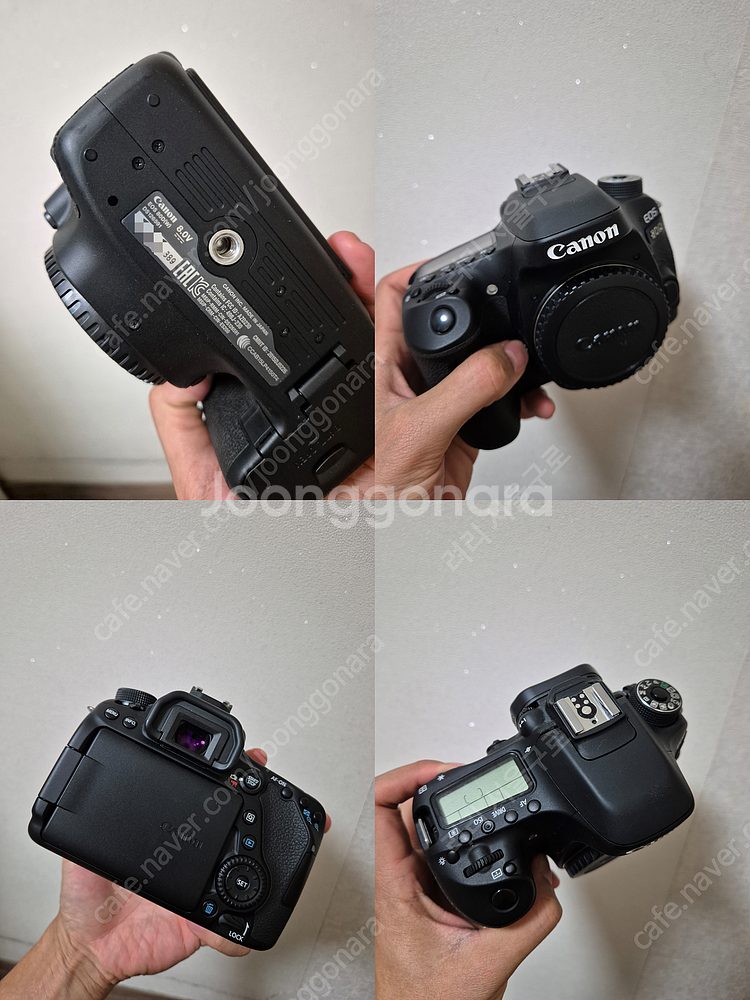 캐논 80D 및 팬케이크 렌즈(24mm) 판매합니다.--5