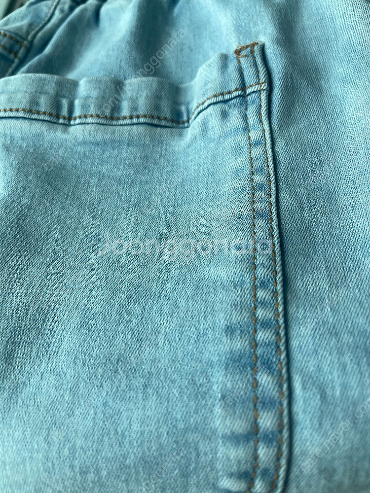 베베테일러 데님반바지 150--3