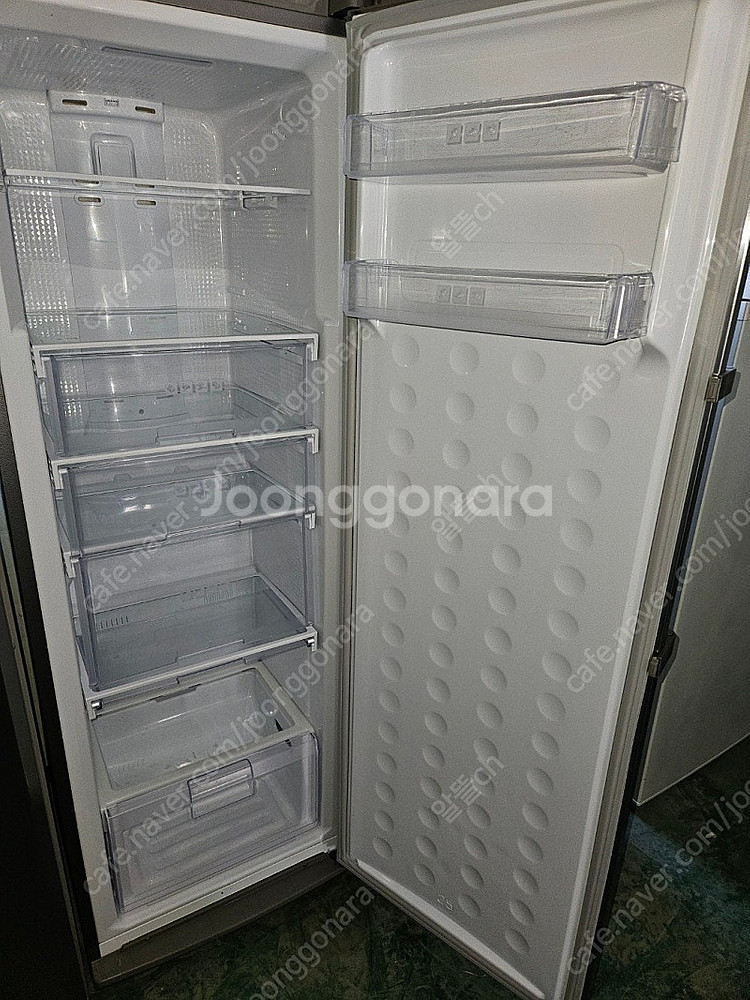 [무료배송설치14] 중고김치냉장고 스탠드형 (냉동고 겸...--1