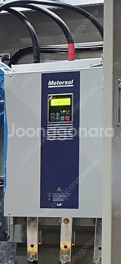 새것 같은 중고 엘지산전 제조 "소프트스타터" 375K...--2