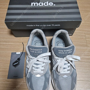 뉴발란스 993 그레이 275~280 사이즈