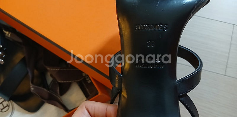 에르메스 켈리 글래머 샌들--4