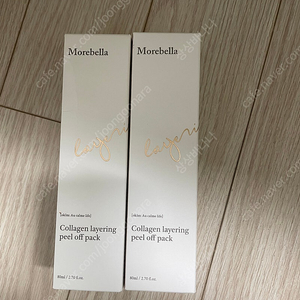 모어벨라 콜라겐 레이어링 필오브팩 2개일괄(택배포함)