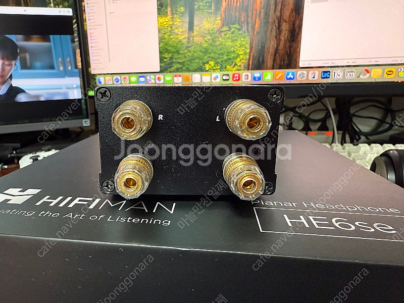 HiFiMan HE6se 헤드폰 + HE adaptor...--9