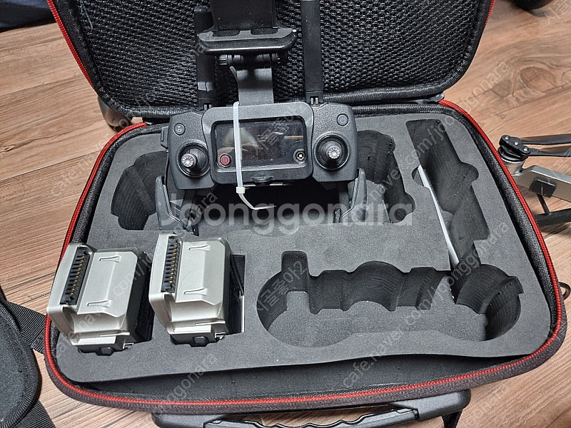매빅 프로 플래티넘 배터리 3개 + 낙하장치 + DJI...--4