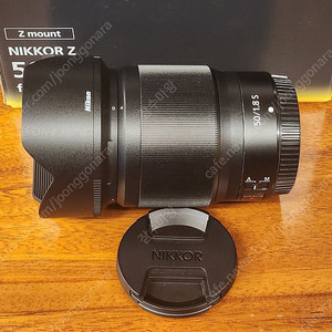 니콘 Z 50.8 50mm F1.8 50.8s 팝니다.