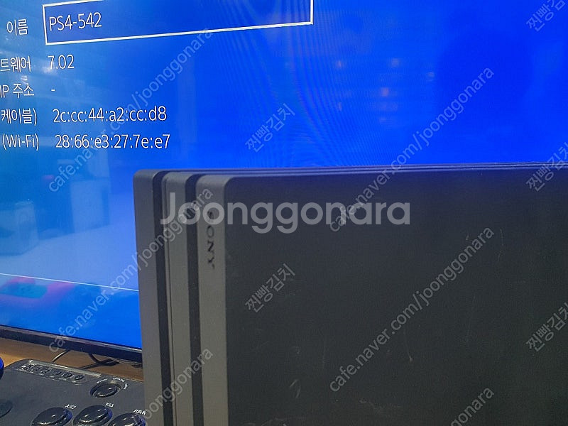 PS4/플스4 프로 7218B(Ver 7.02) 본체만...--0