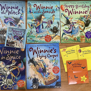 Oxford Winnie the Witch 위니 더 위치 시리즈 5권 (CD 5장 포함) 잠수네 영어원서 그림책 팝니다.(택포1.5만)
