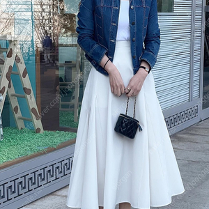 오뮤-절개 스커트/쎄모먼