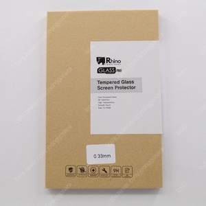 Rhino 아이폰 7+/8+ 강화유리 필름 2개 판매합니다.