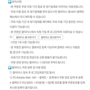 블라이스 셀렉트 1개월 이용권(500원)